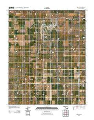 Dill City Oklahoma Historical topographic map, 1:24000 scale, 7.5 X 7.5 Minute, Year 2012