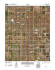 Dill City SE Oklahoma Historical topographic map, 1:24000 scale, 7.5 X 7.5 Minute, Year 2012