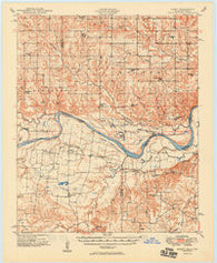 Direct Texas Historical topographic map, 1:62500 scale, 15 X 15 Minute, Year 1949