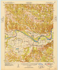 Direct Texas Historical topographic map, 1:62500 scale, 15 X 15 Minute, Year 1949