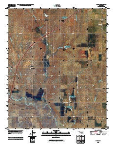 Doxey Oklahoma Historical topographic map, 1:24000 scale, 7.5 X 7.5 Minute, Year 2010
