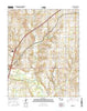 Doxey Oklahoma Current topographic map, 1:24000 scale, 7.5 X 7.5 Minute, Year 2016