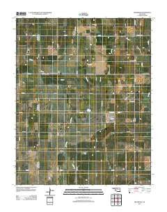 Drummond Oklahoma Historical topographic map, 1:24000 scale, 7.5 X 7.5 Minute, Year 2012
