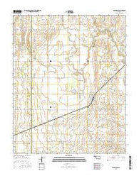 Drummond Oklahoma Current topographic map, 1:24000 scale, 7.5 X 7.5 Minute, Year 2016