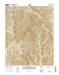 Drumright Oklahoma Current topographic map, 1:24000 scale, 7.5 X 7.5 Minute, Year 2016