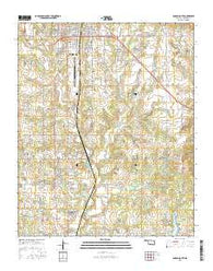 Duncan South Oklahoma Current topographic map, 1:24000 scale, 7.5 X 7.5 Minute, Year 2016
