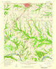 Durant Oklahoma Historical topographic map, 1:62500 scale, 15 X 15 Minute, Year 1958