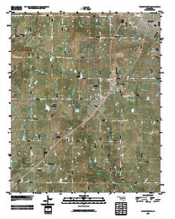 Durant South Oklahoma Historical topographic map, 1:24000 scale, 7.5 X 7.5 Minute, Year 2009