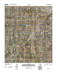Durant South Oklahoma Historical topographic map, 1:24000 scale, 7.5 X 7.5 Minute, Year 2012