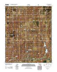 Durham Oklahoma Historical topographic map, 1:24000 scale, 7.5 X 7.5 Minute, Year 2011