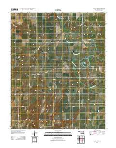 Eagle City Oklahoma Historical topographic map, 1:24000 scale, 7.5 X 7.5 Minute, Year 2012