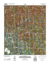 Eagletown Oklahoma Historical topographic map, 1:24000 scale, 7.5 X 7.5 Minute, Year 2013