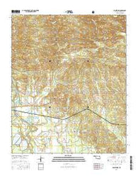 Eagletown Oklahoma Current topographic map, 1:24000 scale, 7.5 X 7.5 Minute, Year 2016