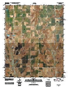 Eakly NE Oklahoma Historical topographic map, 1:24000 scale, 7.5 X 7.5 Minute, Year 2009