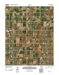 Eakly NE Oklahoma Historical topographic map, 1:24000 scale, 7.5 X 7.5 Minute, Year 2012