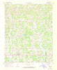 Eason Oklahoma Historical topographic map, 1:24000 scale, 7.5 X 7.5 Minute, Year 1958