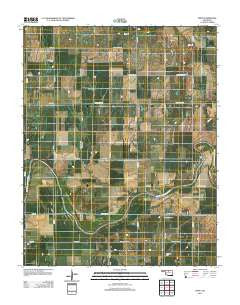 Eddy Oklahoma Historical topographic map, 1:24000 scale, 7.5 X 7.5 Minute, Year 2012