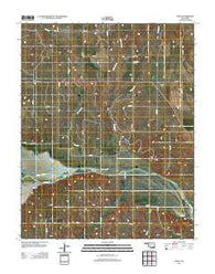 Edith Oklahoma Historical topographic map, 1:24000 scale, 7.5 X 7.5 Minute, Year 2012