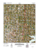 Edmond Oklahoma Historical topographic map, 1:24000 scale, 7.5 X 7.5 Minute, Year 2012