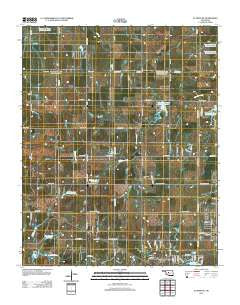 El Reno NE Oklahoma Historical topographic map, 1:24000 scale, 7.5 X 7.5 Minute, Year 2013