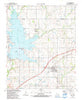 Elgin Oklahoma Historical topographic map, 1:24000 scale, 7.5 X 7.5 Minute, Year 1991