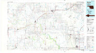 Elk City Oklahoma Historical topographic map, 1:100000 scale, 30 X 60 Minute, Year 1985