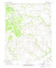 Elliott Oklahoma Historical topographic map, 1:24000 scale, 7.5 X 7.5 Minute, Year 1972