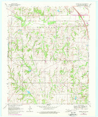 Elmore City NE Oklahoma Historical topographic map, 1:24000 scale, 7.5 X 7.5 Minute, Year 1969