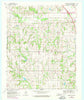 Elmore City NE Oklahoma Historical topographic map, 1:24000 scale, 7.5 X 7.5 Minute, Year 1969