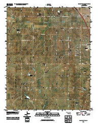 Elmore City NE Oklahoma Historical topographic map, 1:24000 scale, 7.5 X 7.5 Minute, Year 2010