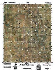 Empire City Oklahoma Historical topographic map, 1:24000 scale, 7.5 X 7.5 Minute, Year 2010