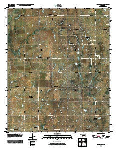 Empire City Oklahoma Historical topographic map, 1:24000 scale, 7.5 X 7.5 Minute, Year 2010