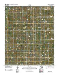 Empire City Oklahoma Historical topographic map, 1:24000 scale, 7.5 X 7.5 Minute, Year 2012