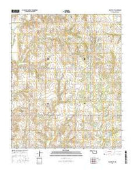 Empire City Oklahoma Current topographic map, 1:24000 scale, 7.5 X 7.5 Minute, Year 2016