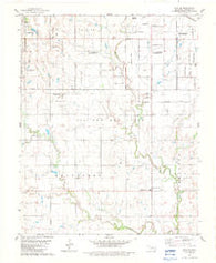 Enid SE Oklahoma Historical topographic map, 1:24000 scale, 7.5 X 7.5 Minute, Year 1982