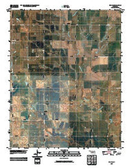 Enid SE Oklahoma Historical topographic map, 1:24000 scale, 7.5 X 7.5 Minute, Year 2009