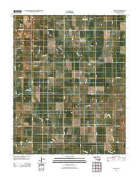 Enid SE Oklahoma Historical topographic map, 1:24000 scale, 7.5 X 7.5 Minute, Year 2012