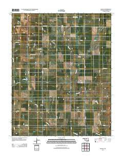Enid SE Oklahoma Historical topographic map, 1:24000 scale, 7.5 X 7.5 Minute, Year 2012