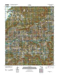 Enterprise Oklahoma Historical topographic map, 1:24000 scale, 7.5 X 7.5 Minute, Year 2012