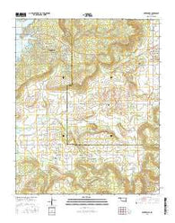 Enterprise Oklahoma Current topographic map, 1:24000 scale, 7.5 X 7.5 Minute, Year 2016