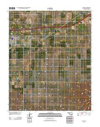 Erick Oklahoma Historical topographic map, 1:24000 scale, 7.5 X 7.5 Minute, Year 2012