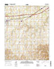 Erick Oklahoma Current topographic map, 1:24000 scale, 7.5 X 7.5 Minute, Year 2016