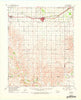 Erick Oklahoma Historical topographic map, 1:62500 scale, 15 X 15 Minute, Year 1961