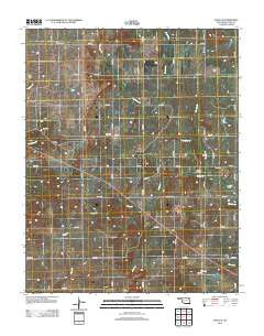 Estella Oklahoma Historical topographic map, 1:24000 scale, 7.5 X 7.5 Minute, Year 2012
