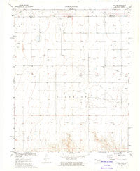 Eva NE Oklahoma Historical topographic map, 1:24000 scale, 7.5 X 7.5 Minute, Year 1973
