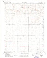 Eva SE Oklahoma Historical topographic map, 1:24000 scale, 7.5 X 7.5 Minute, Year 1973
