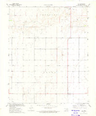 Eva Oklahoma Historical topographic map, 1:24000 scale, 7.5 X 7.5 Minute, Year 1973