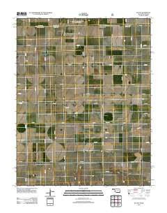 Eva NE Oklahoma Historical topographic map, 1:24000 scale, 7.5 X 7.5 Minute, Year 2012