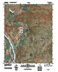 Fairfax Oklahoma Historical topographic map, 1:24000 scale, 7.5 X 7.5 Minute, Year 2009