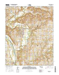 Fairfax Oklahoma Current topographic map, 1:24000 scale, 7.5 X 7.5 Minute, Year 2016